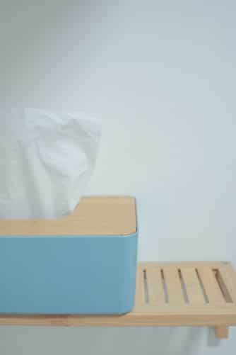 A box of tissues.